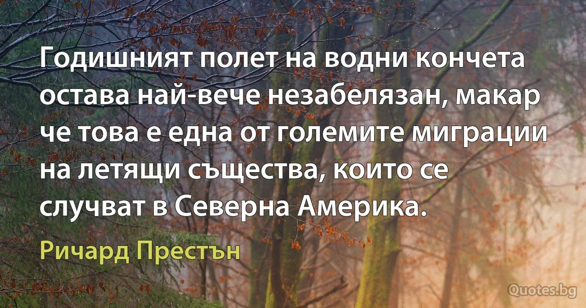 Годишният полет на водни кончета остава най-вече незабелязан, макар че това е една от големите миграции на летящи същества, които се случват в Северна Америка. (Ричард Престън)